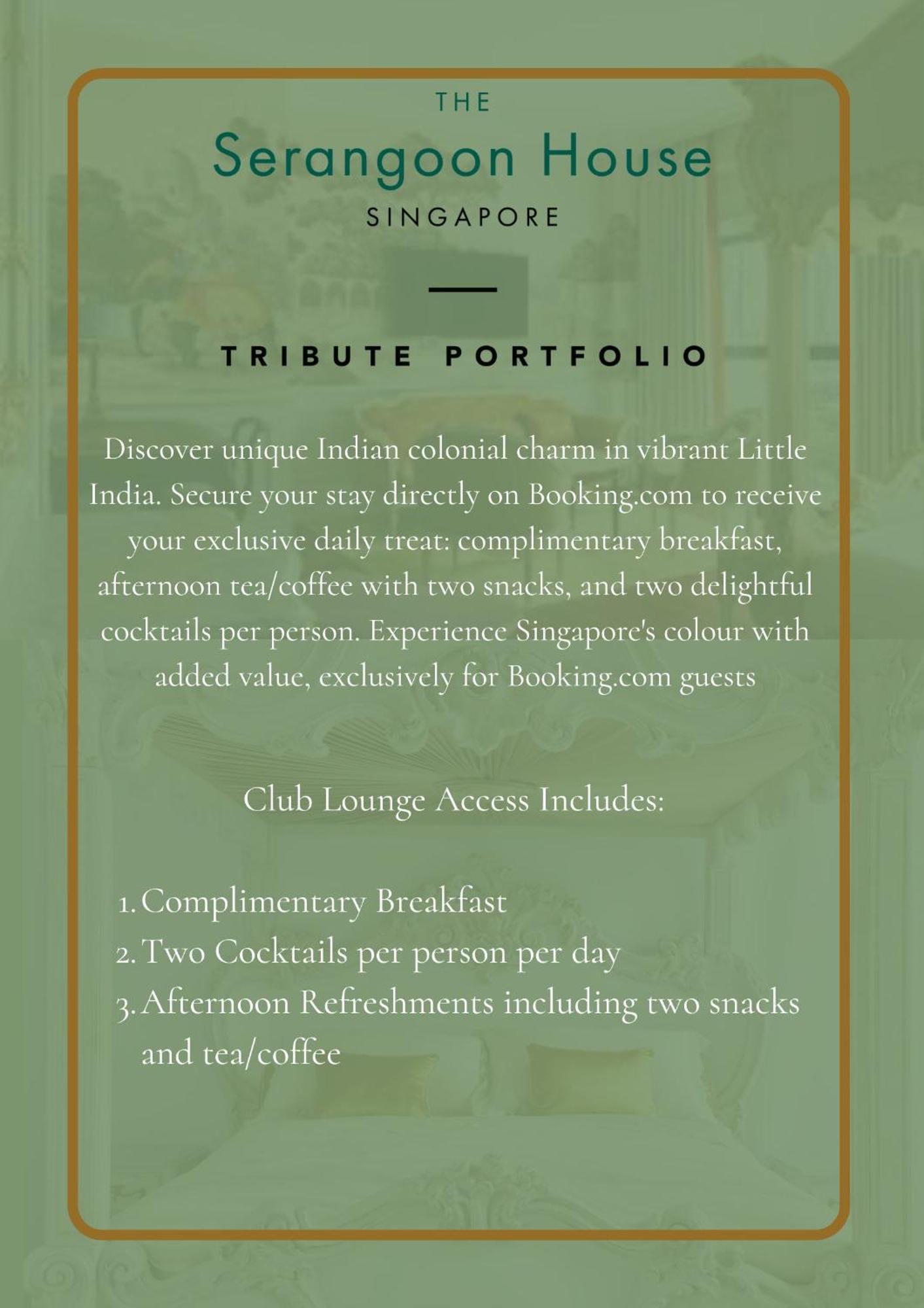The Serangoon House, A Tribute Portfolio Hotel Singapore Buitenkant foto